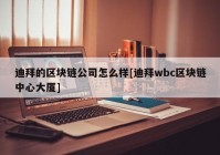 迪拜的区块链公司怎么样[迪拜wbc区块链中心大厦]